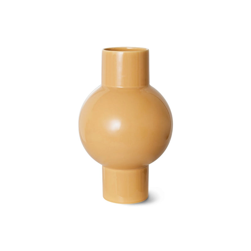 Ceramic Vase Cappuccino M