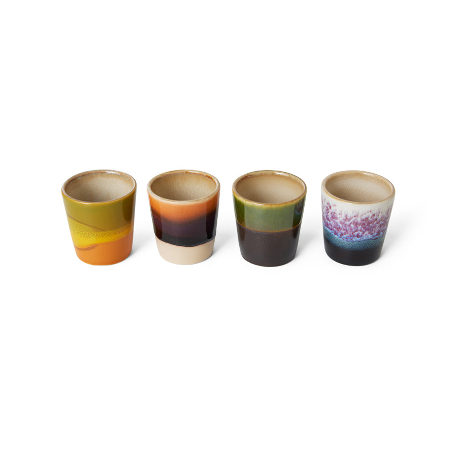 70s Collection Egg Cups, Set of 4, HKliving