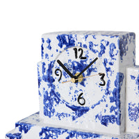 Blue Mantle Clock by HKLIVING, styled shot