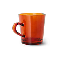 Coffee Cups Amber Brown (set of 4)