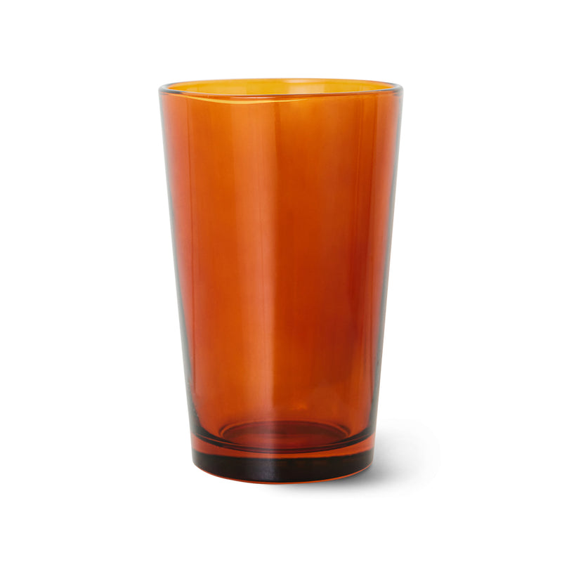 Tea Glasses Amber Brown (set of 4)