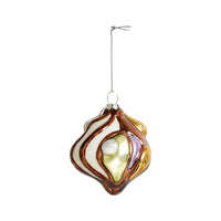 Glass Christmas Ornament, Anatomic Round by hkliving