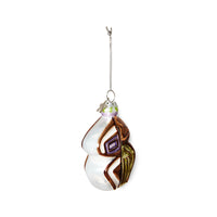 Glass Christmas Ornament, Anatomic Oval by hkliving