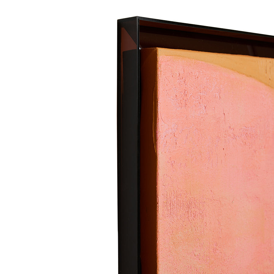 Framed Artwork 'Roseate Hues' by HKLIVING