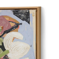 Framed Artwork, Fresh Picked by HKLIVING, corner detail showing texture and frame