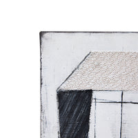 Pocket Exhibit, Some Perspective by HKLIVING, corner detail showing canvas edge