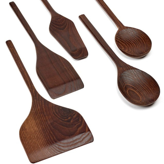 wood kitchen utensils