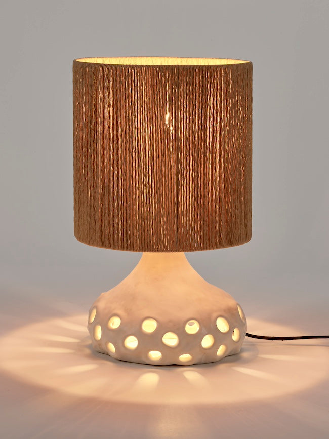 Table Lamp Beige and Dark Brown Oya by Serax