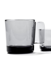 Mug Black Glass