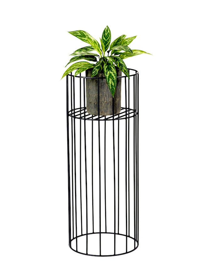 PLANT STAND S BLACK VASARO