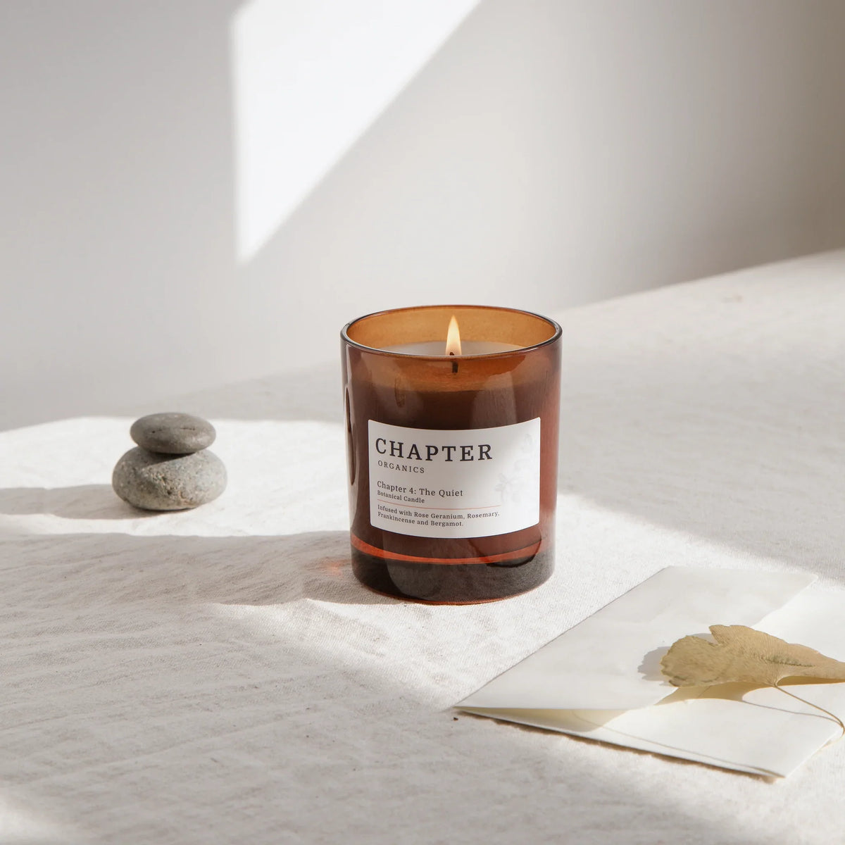 The Quiet Aromatherapy Luxury Candle, Chapter Organics