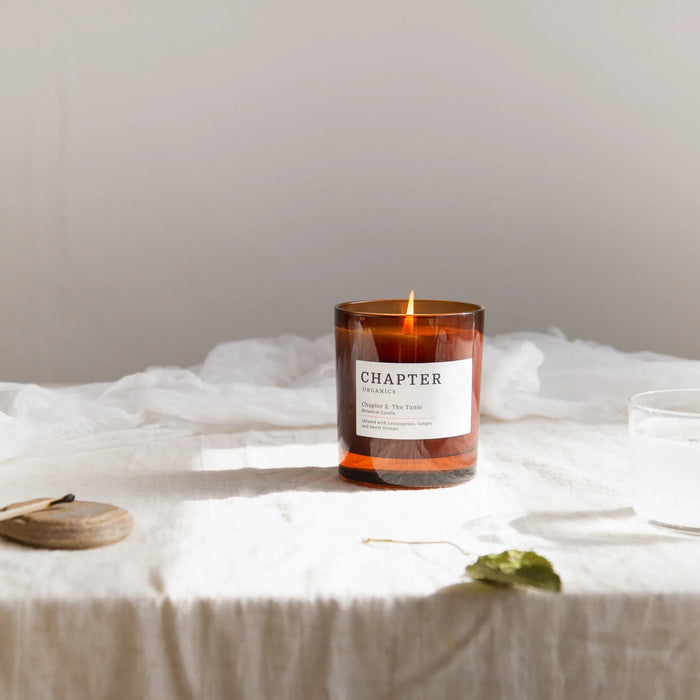 The Tonic Luxury Natural Aromatherapy Candle, Chapter Organics