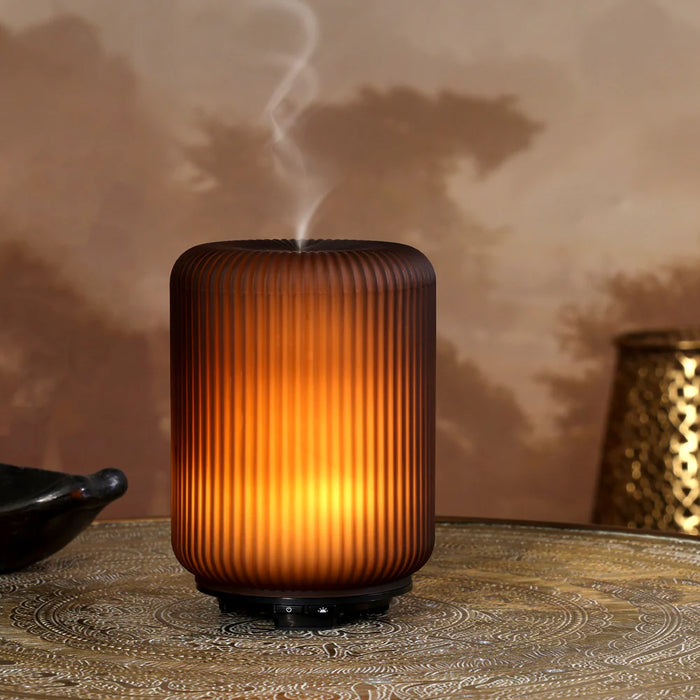 Cara, Brown Glass, Electric Aroma diffuser