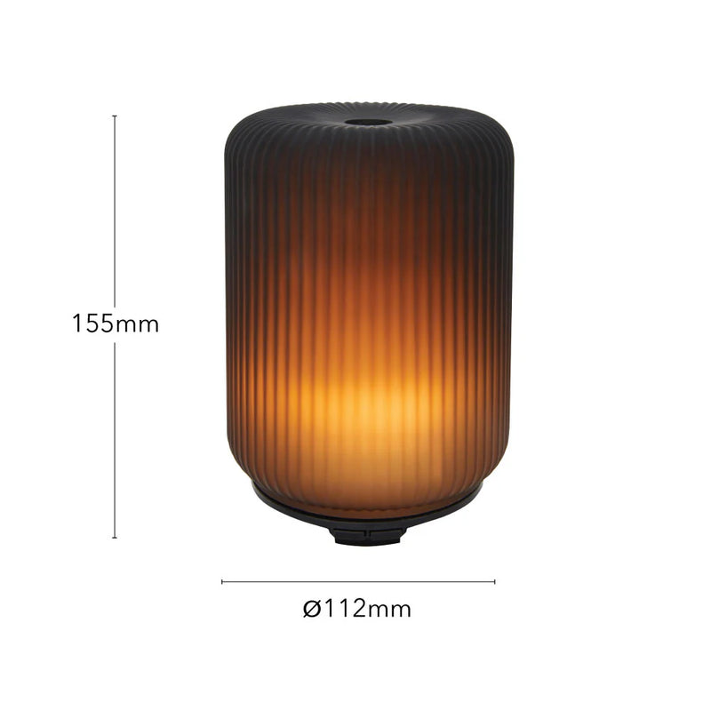 Cara, Brown Glass, Electric Aroma diffuser