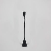 Black Iron Candlesticks