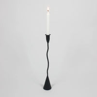 Black Iron Candlesticks