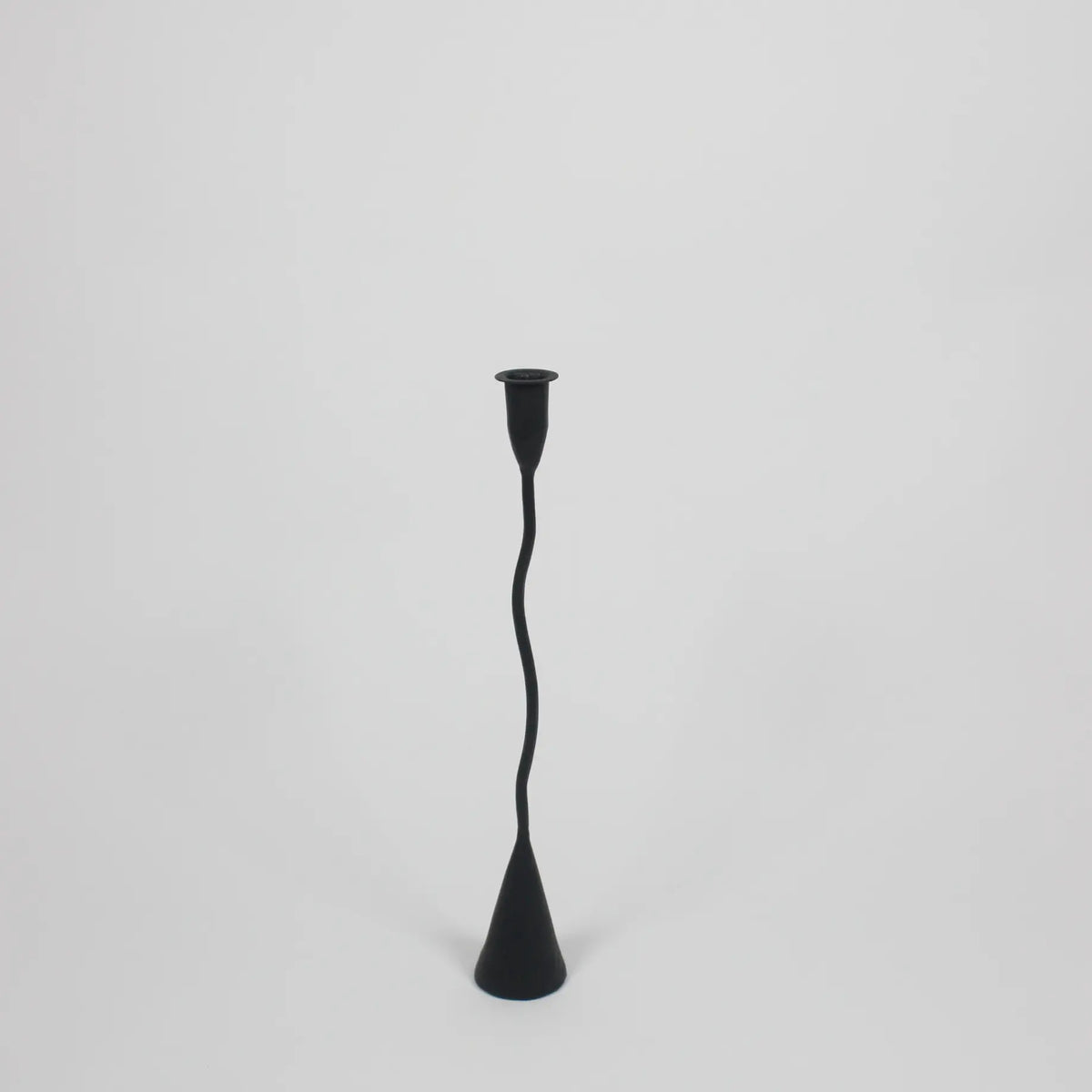 Black Iron Candlesticks