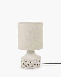 Table Lamp Beige with Beige Lamp Shade Oya by Serax