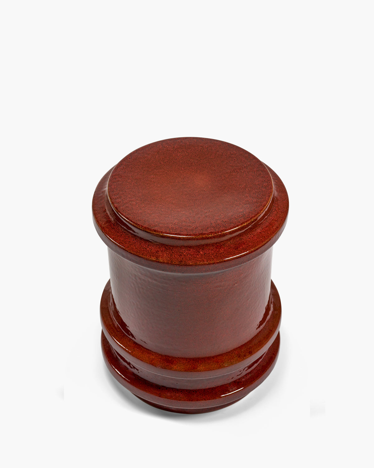 Ceramic Side Table, Pawn by Serax - Available in Venetian Red and Ochre