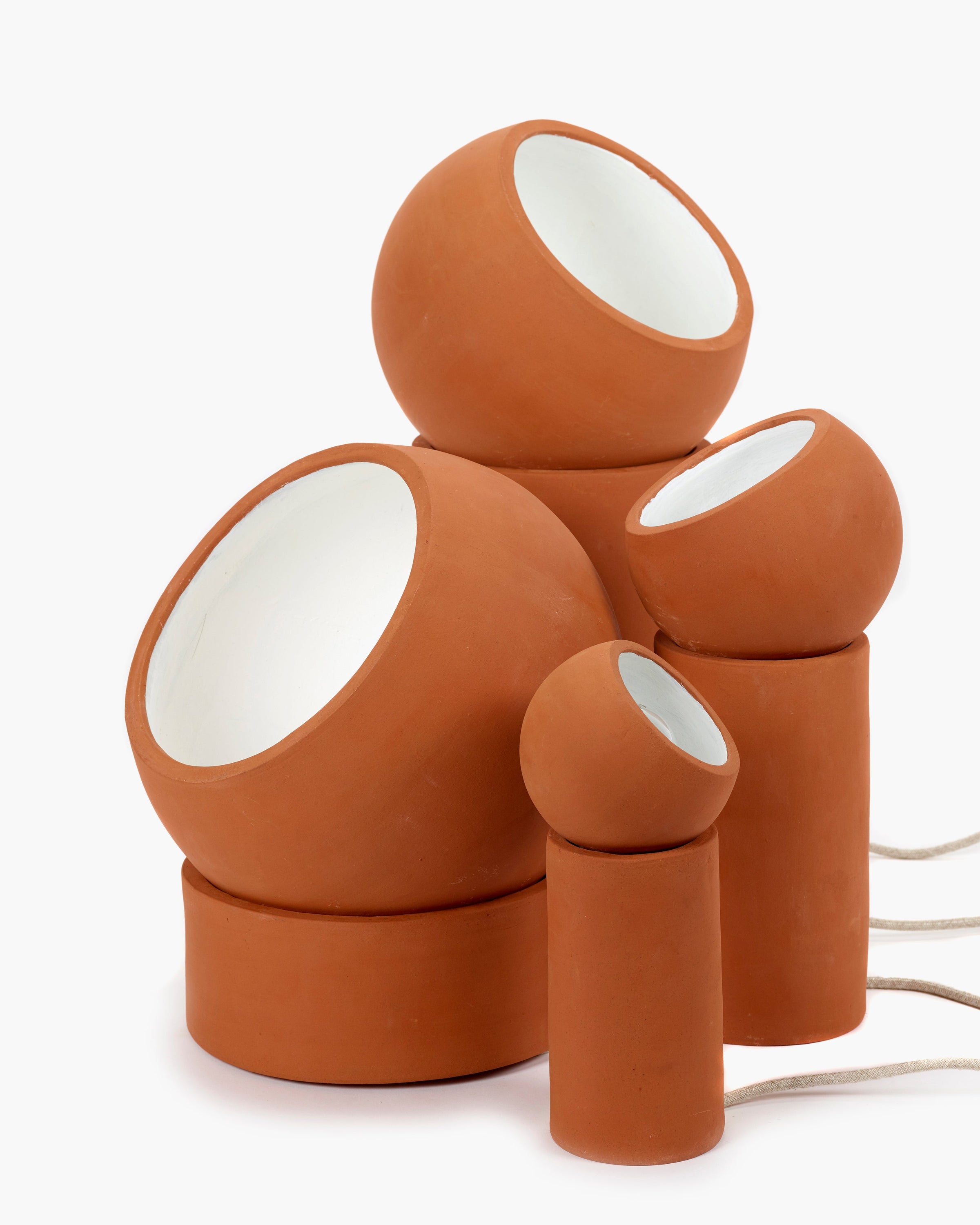 Standing Lamp Terra Large by Serax - Terracotta