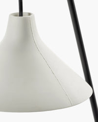 Table Lamp Black-White Seam by Serax – Contrast in Steel and Porcelain