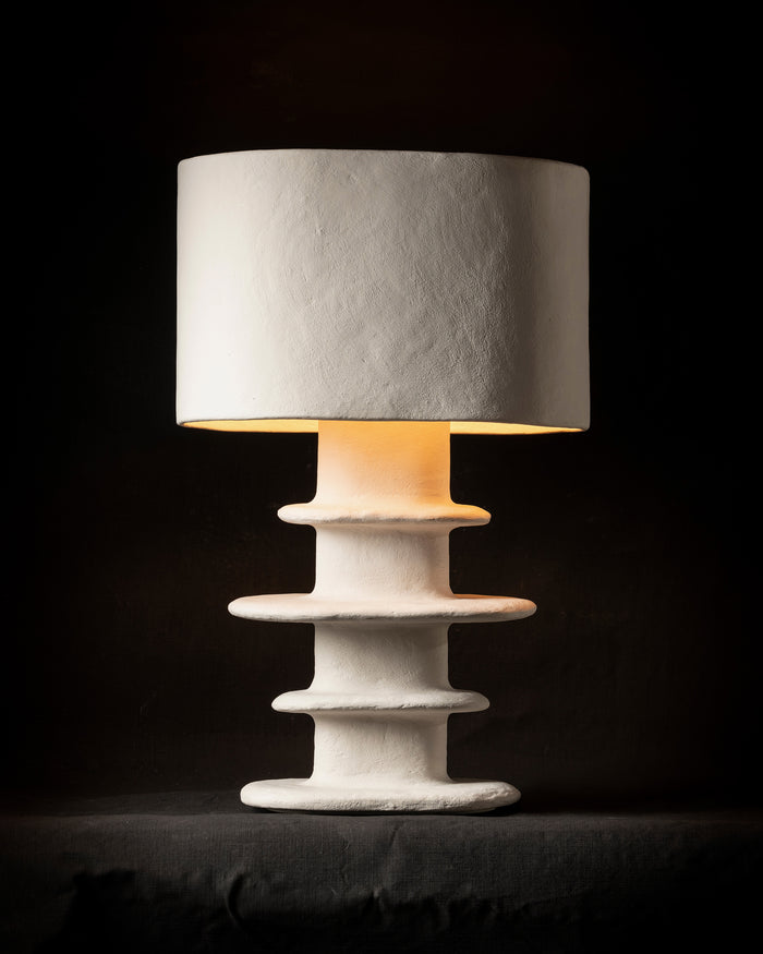 Table Lamp 03 White Earth by Serax – Handcrafted Papier-Mâché