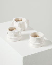 Molly Tealight Holder by Serax - Beige (Set of 3 Distinct Designs)