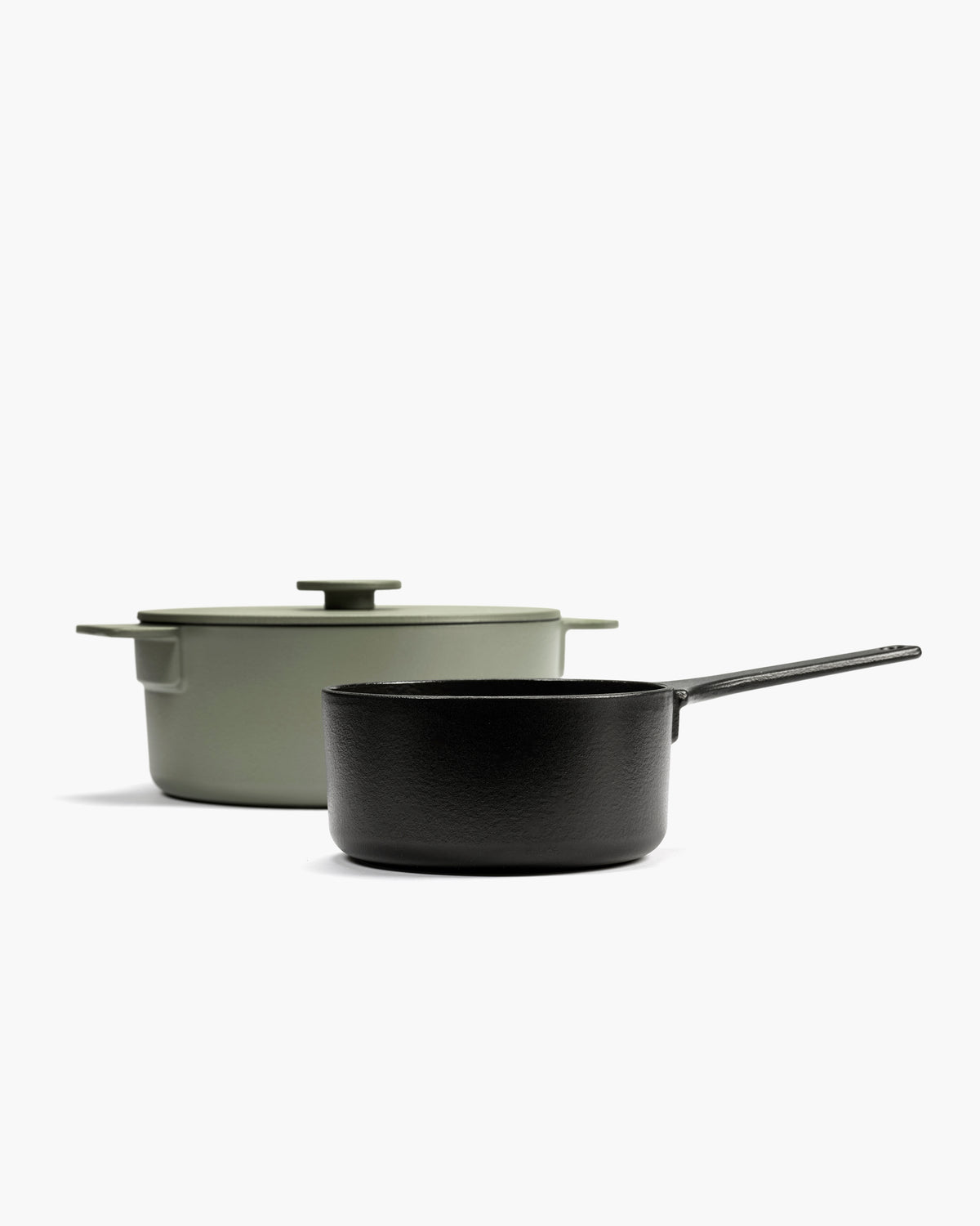 Serax Cast Iron Sauce Pan - Black, Designed by Sergio Herman