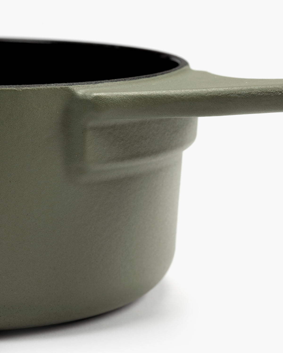 Serax Cast Iron Sauce Pan - Camogreen, Designed by Sergio Herman