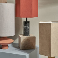 Jute Cylinder Lamp Shade Jade Green