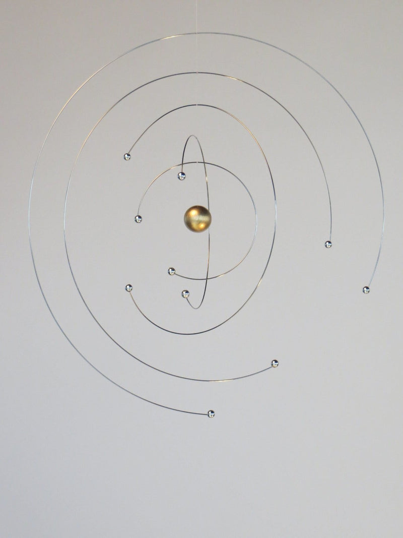 Niels Bohr Atom Model Mobile - by Flensted Mobiles