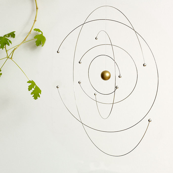 Niels Bohr Atom Model Mobile - by Flensted Mobiles