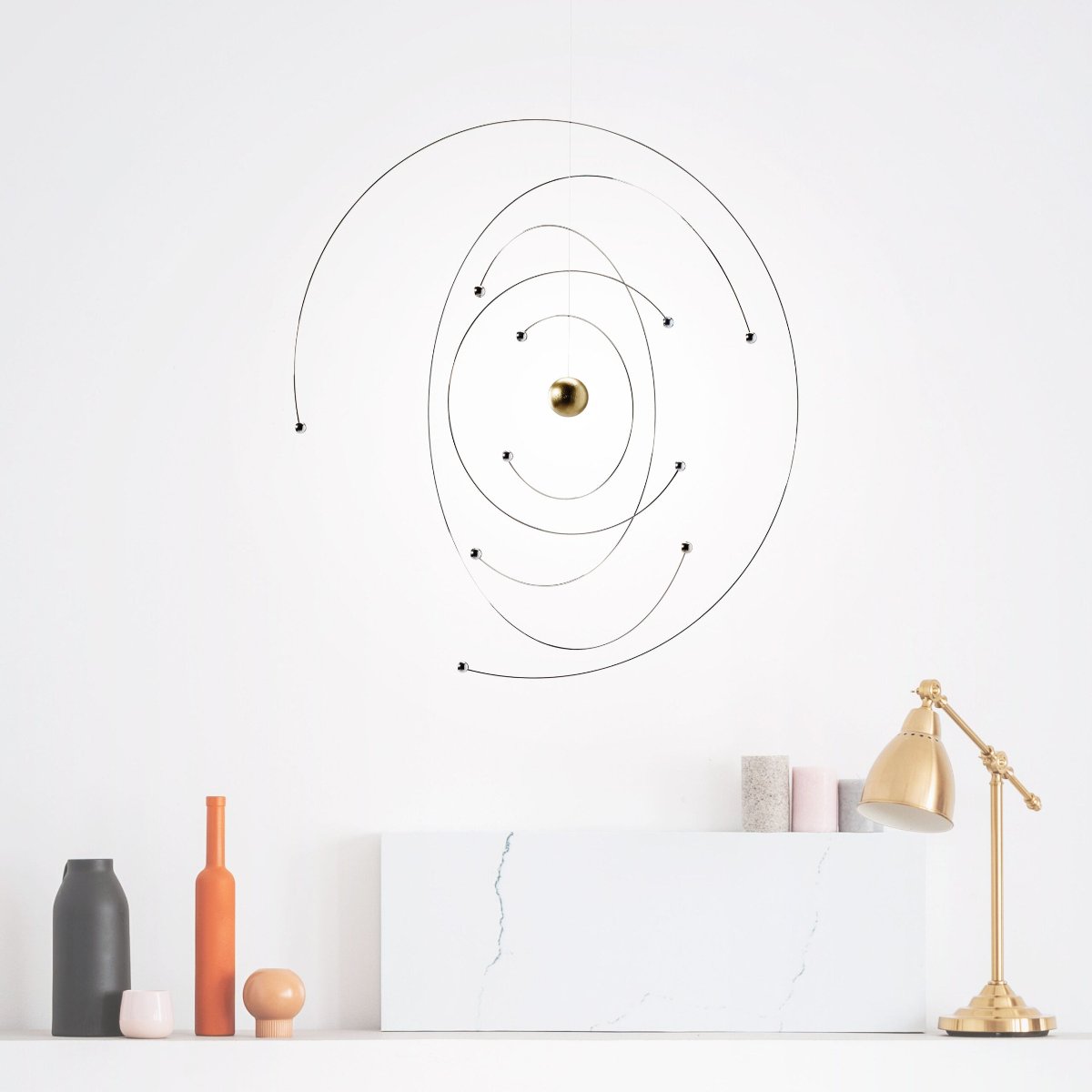 Niels Bohr Atom Model Mobile - by Flensted Mobiles