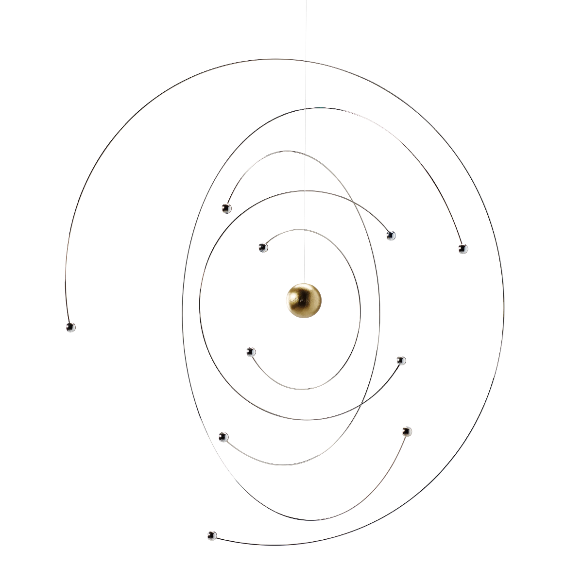 Niels Bohr Atom Model Mobile - by Flensted Mobiles