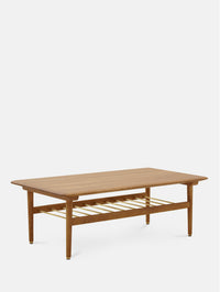 Fox Rectangle Coffee Tables, Ash Wood, 366 Concept