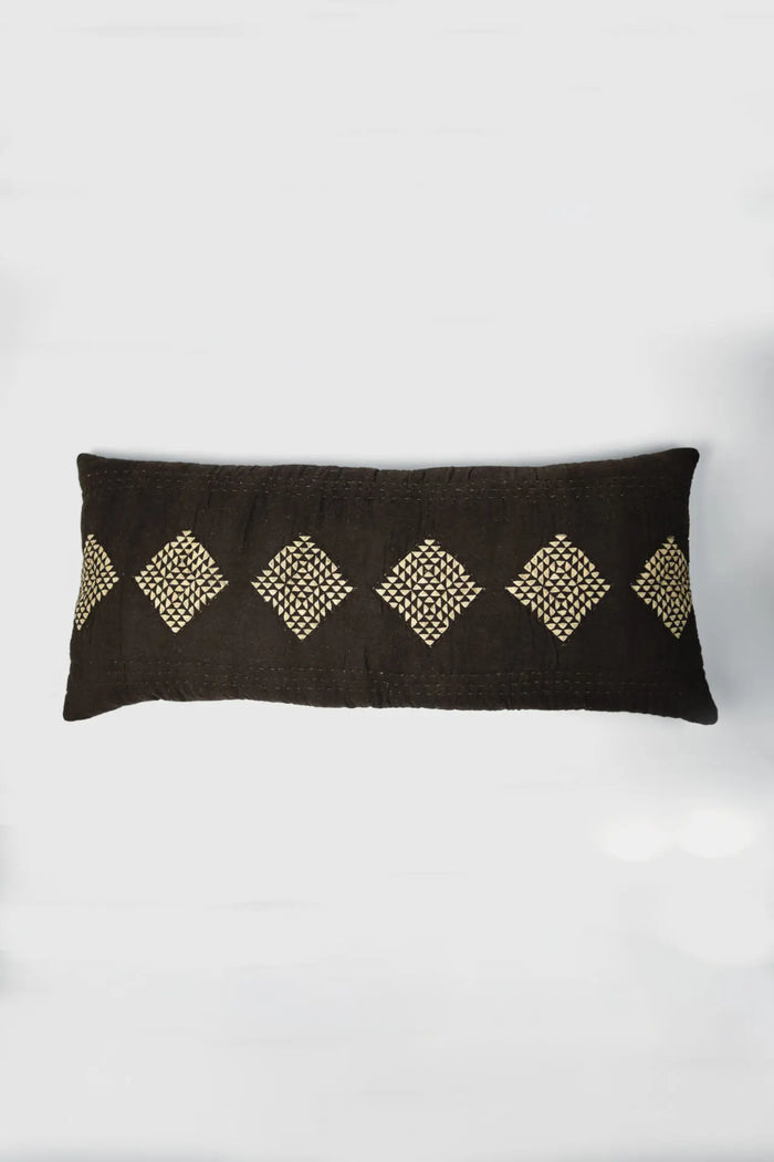 Leyla Cushion – 100% Cotton with Feather Inner 35x75 cm