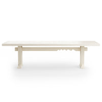 Forma Dining Table 280cm technical diagram showing dimensions - Pearl finish by HKLIVING