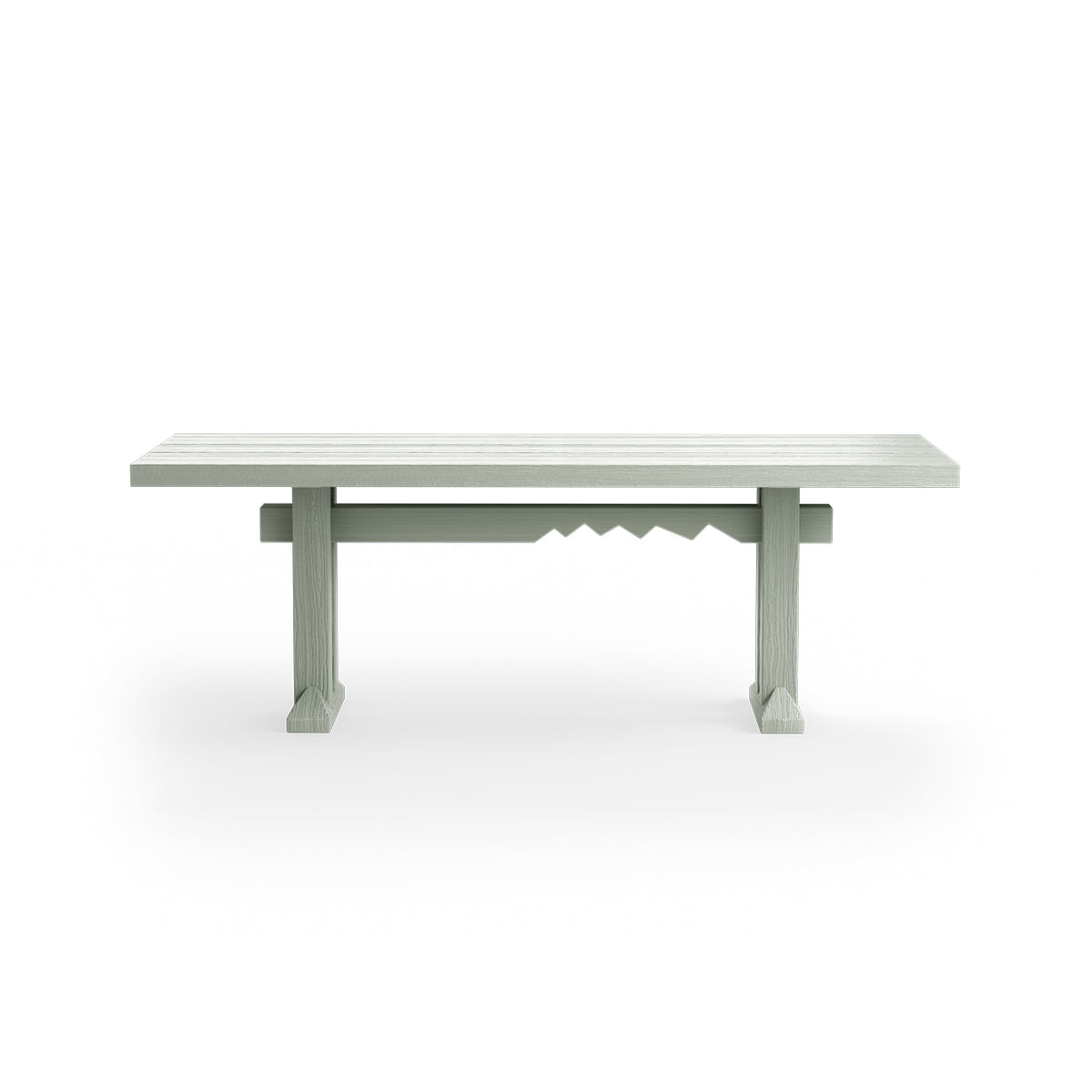 Forma Dining Table 220cm technical diagram showing dimensions - Smoke finish by HKLIVING