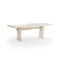 Forma Dining Table 220cm in Pearl by HKLIVING styled in a dining setting