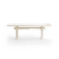 Forma Dining Table 220cm technical diagram showing dimensions - Pearl finish by HKLIVING