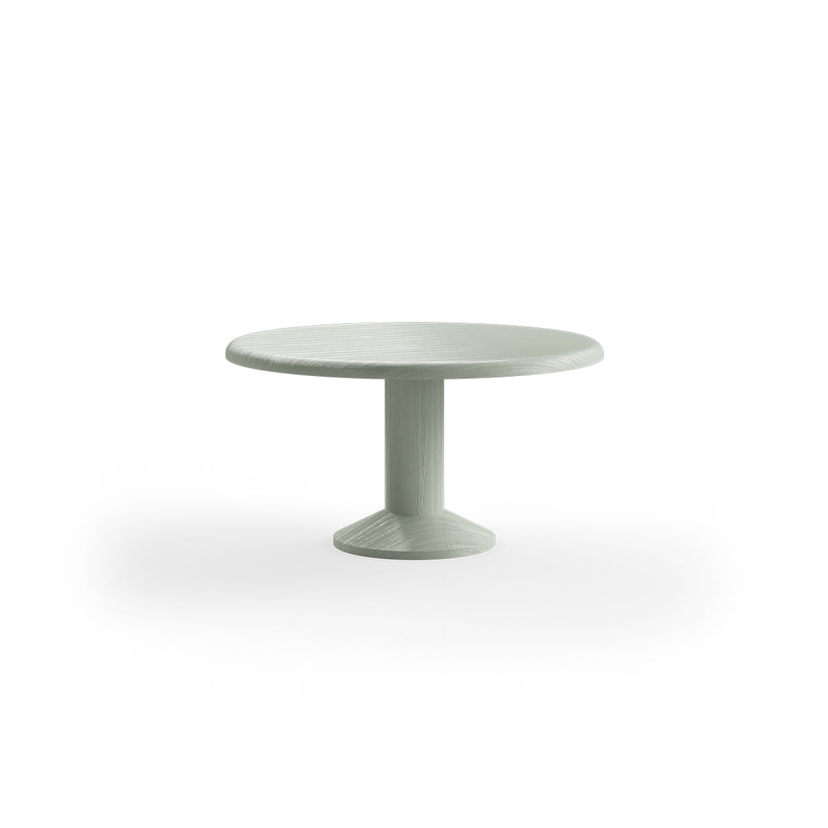 Forma Round Dining Table 140cm in Smoke by HKLIVING styled in a dining setting