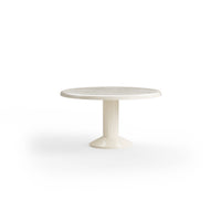 Forma Round Dining Table 140cm technical diagram showing dimensions - Pearl finish by HKLIVING