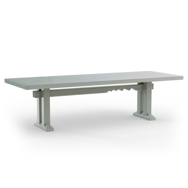 Forma Dining Table 280cm in Smoke High Gloss by HKLIVING styled in a dining setting
