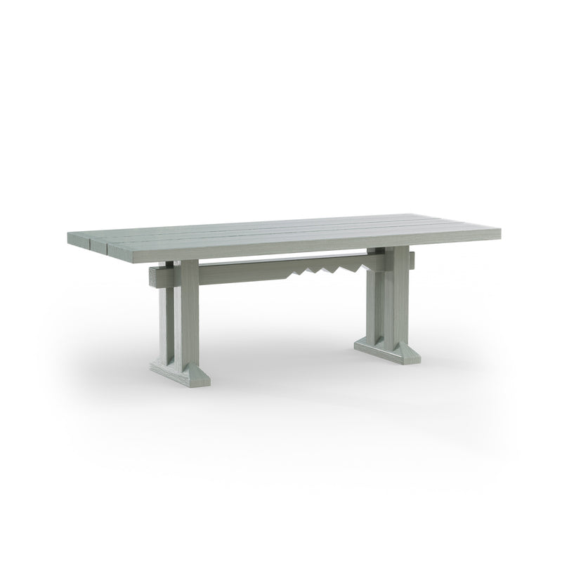 Forma Dining Table 220cm in Smoke High Gloss by HKLIVING styled in a dining setting