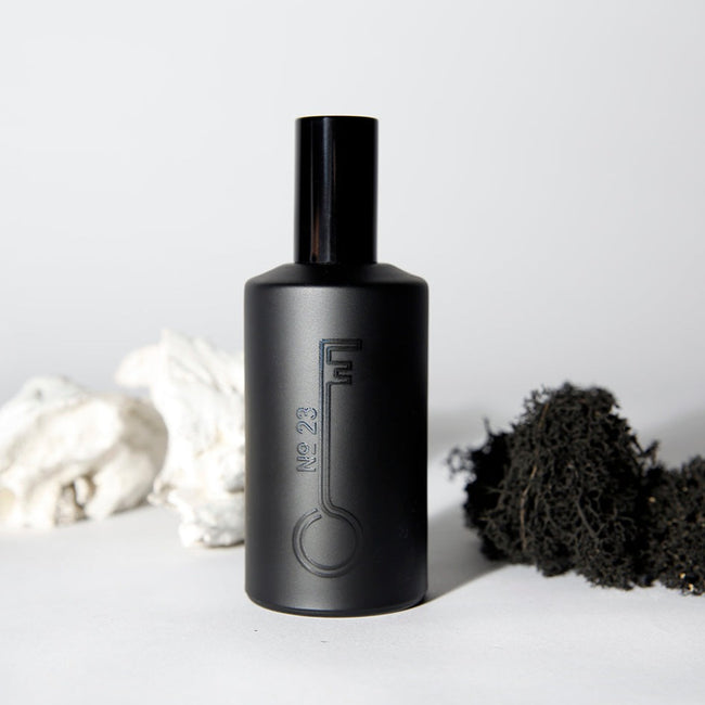 handmade fischersund number 23 black bottled fragrance