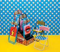 Seletti Folding Chair Collection by Studio Job – Peace, Pop Corn, Egg, Tongue, Flash, Mouth