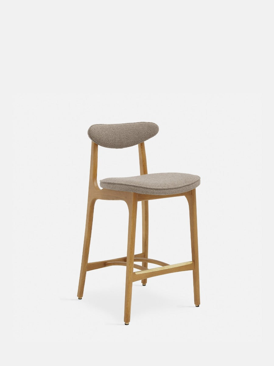 Bar Stool, 200-190, With and Without a Backrest, 65cm, Made to Order by 366 Concept