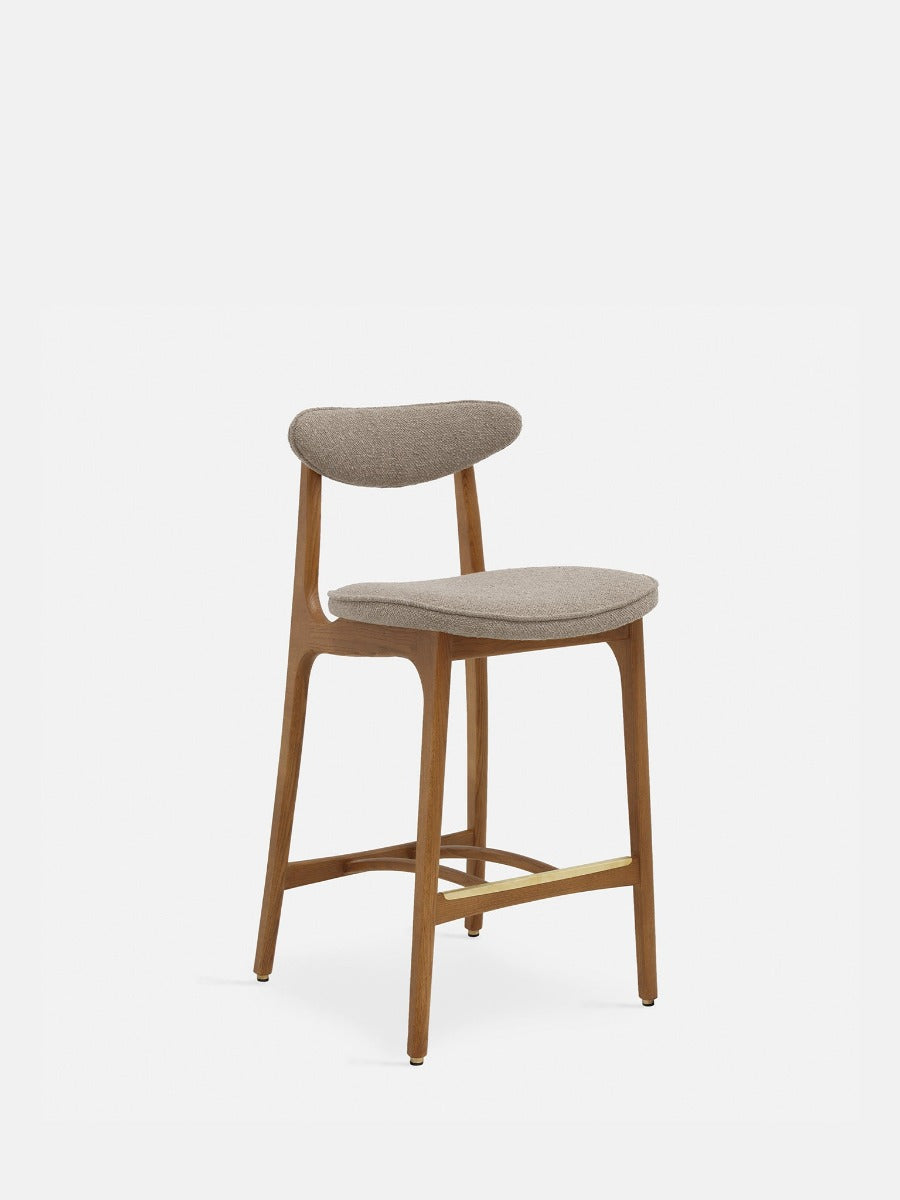 Bar Stool, 200-190, With and Without a Backrest, 65cm, Made to Order by 366 Concept