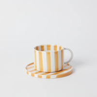 Striped Monica Cup with Saucer