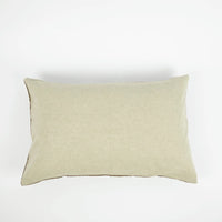 Daisy Cushion by Olsson & Jensen – Brown Green Cotton with Feather Inner 40x60 cm